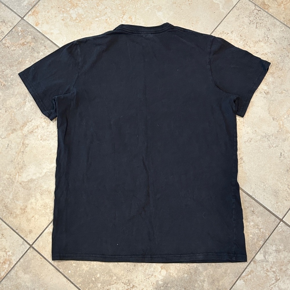 Standard Issue MTG Detroit Iron Shirt Mens L Black Eagle Motorcycle Graphic Tee - Picture 6 of 7